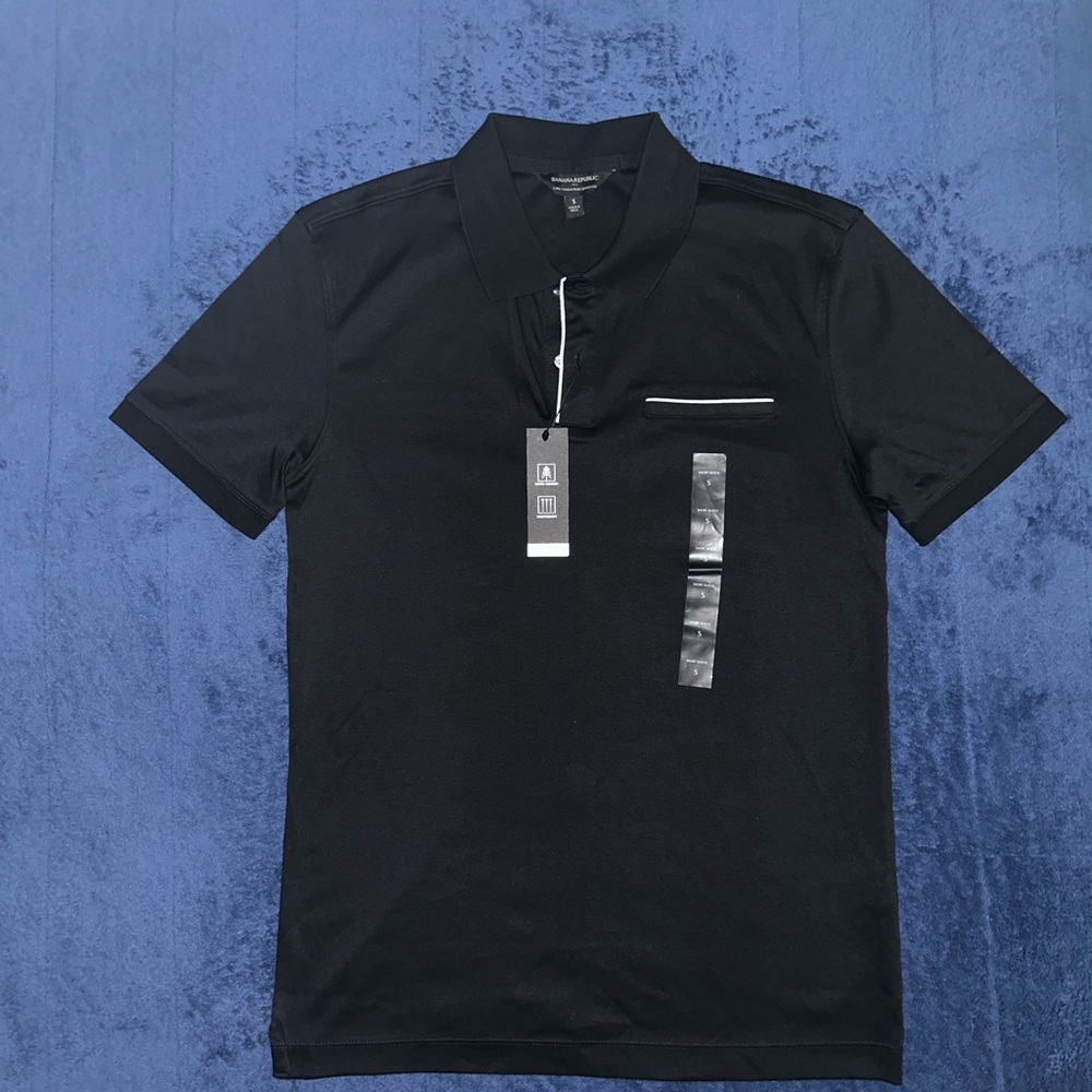 Men's Black Polo Shirt